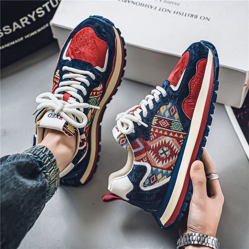 Men'S Shoes Water Resistant - 2025 รองเท้าผ้าใบลำลองผู้ชายใหม่แฟชั่นตาข่ายระบายอากาศได้ดีรองเท้าวิ่งรองเท้าเทรนด์ดีไซเนอร์รองเท้าสำหรับชาย Kроссовки Mужские