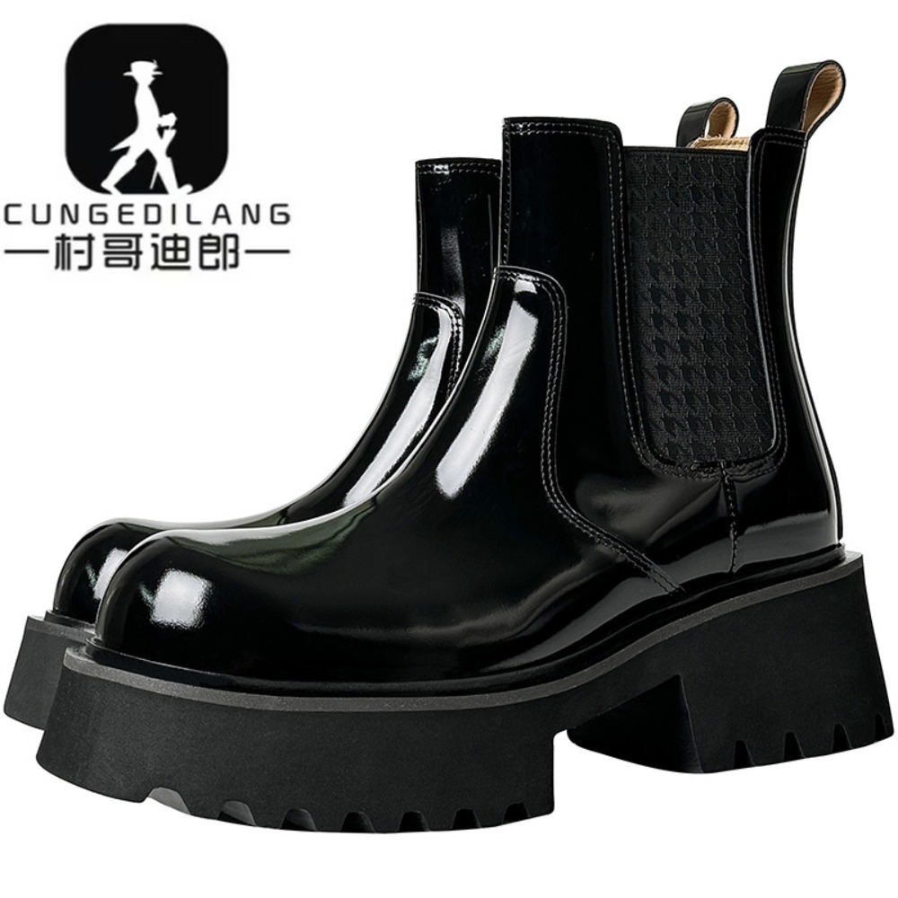 รองเท้าบูทเชลซีผู้ชายสำหรับฤดู - Men'S Shoes With Height Increase บทวิจารณ์และราคา