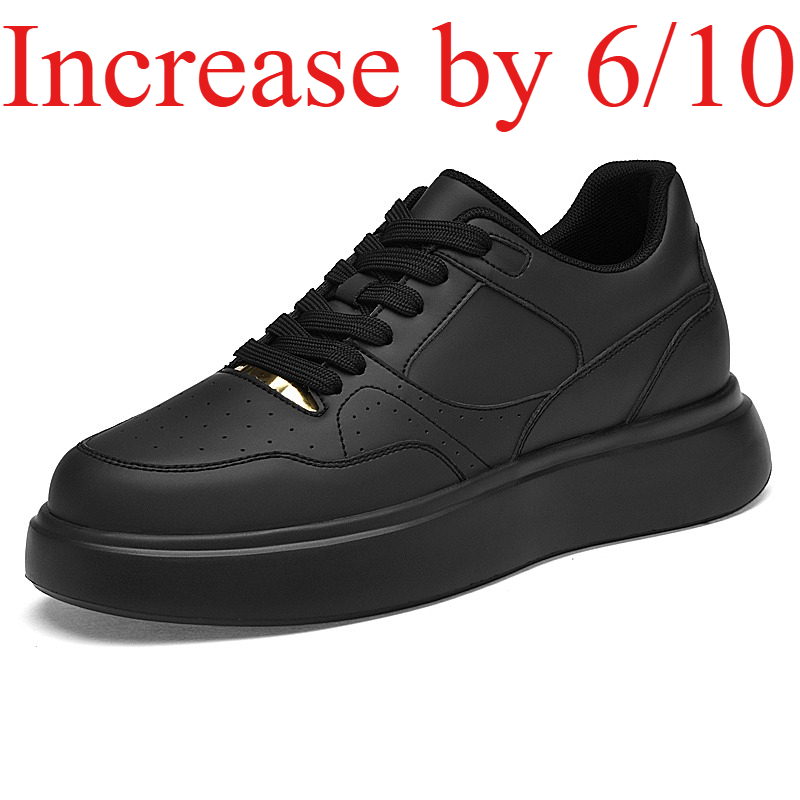 รองเท้าสเก็ตบอร์ดหนังเทียมสำหร - Men'S Shoes With Height Increase บทวิจารณ์และราคา