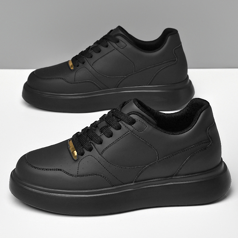 รองเท้าสเก็ตบอร์ดหนังเทียมสำหร - Men'S Shoes With Height Increase บทวิจารณ์และราคา