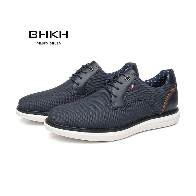รองเท้าหนังแท้ BHKH 2026 รองเท - Men'S Shoes Smart บทวิจารณ์และราคา