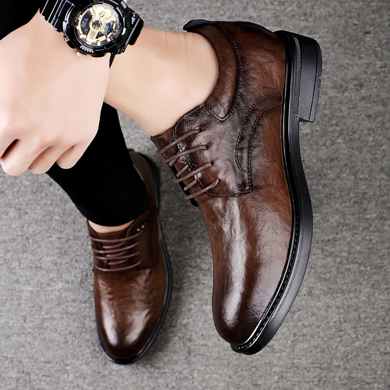 รองเท้าหนังลำลองเสริมส้นสำหรับ - Men'S Shoes With Height Increase บทวิจารณ์และราคา