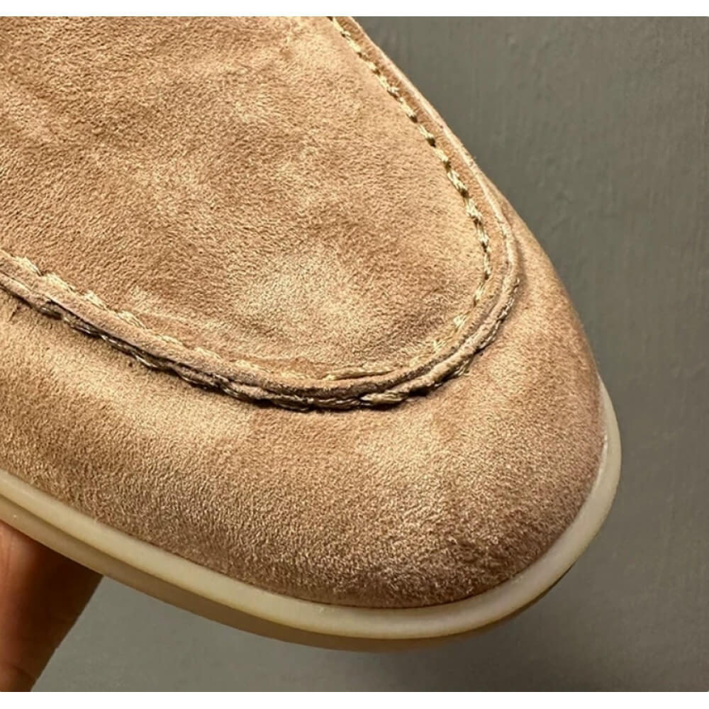 รองเท้าโลฟเฟอร์ลำลองหนังกลับสี - Men'S Shoes Smart บทวิจารณ์และราคา